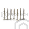 Spanplattenschrauben von 3 und 3,5mm TORX aus Edelstahl A2