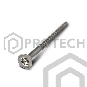 Spanplattenschrauben 5mm TORX mit Bohrspitze aus Edelstahl A2