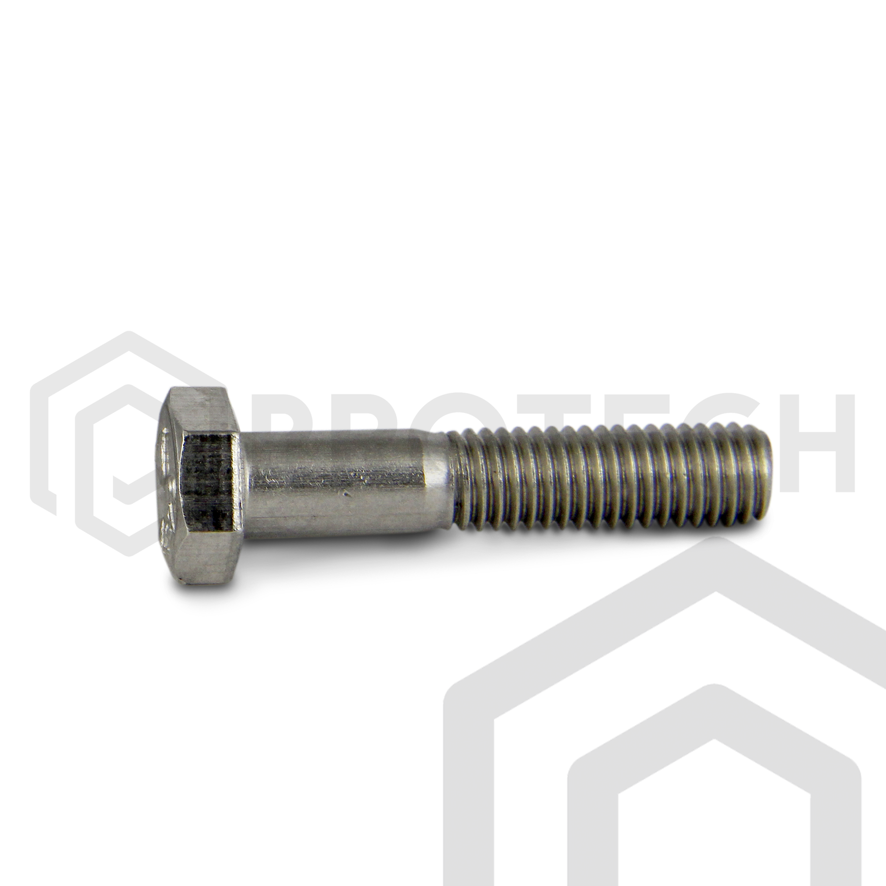 Sechskantschrauben mit Schaft M14 DIN 931 aus Edelstahl A2