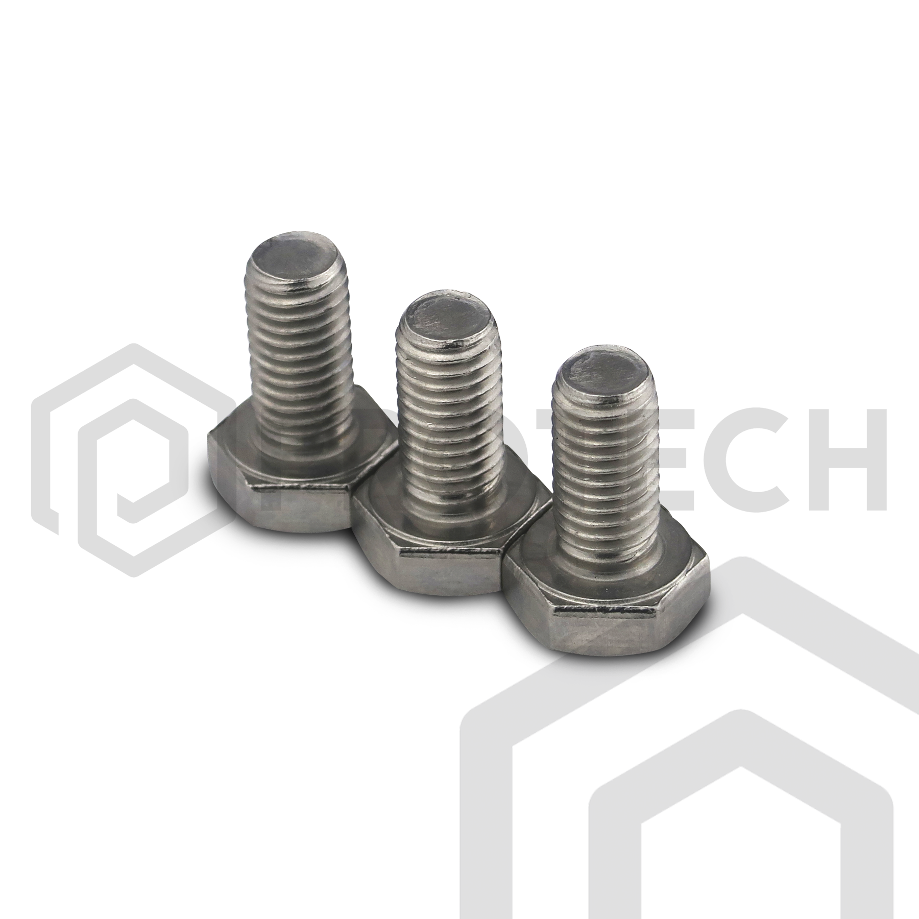 Sechskantschrauben M5 von 5 bis 25mm DIN 933 aus Edelstahl A2