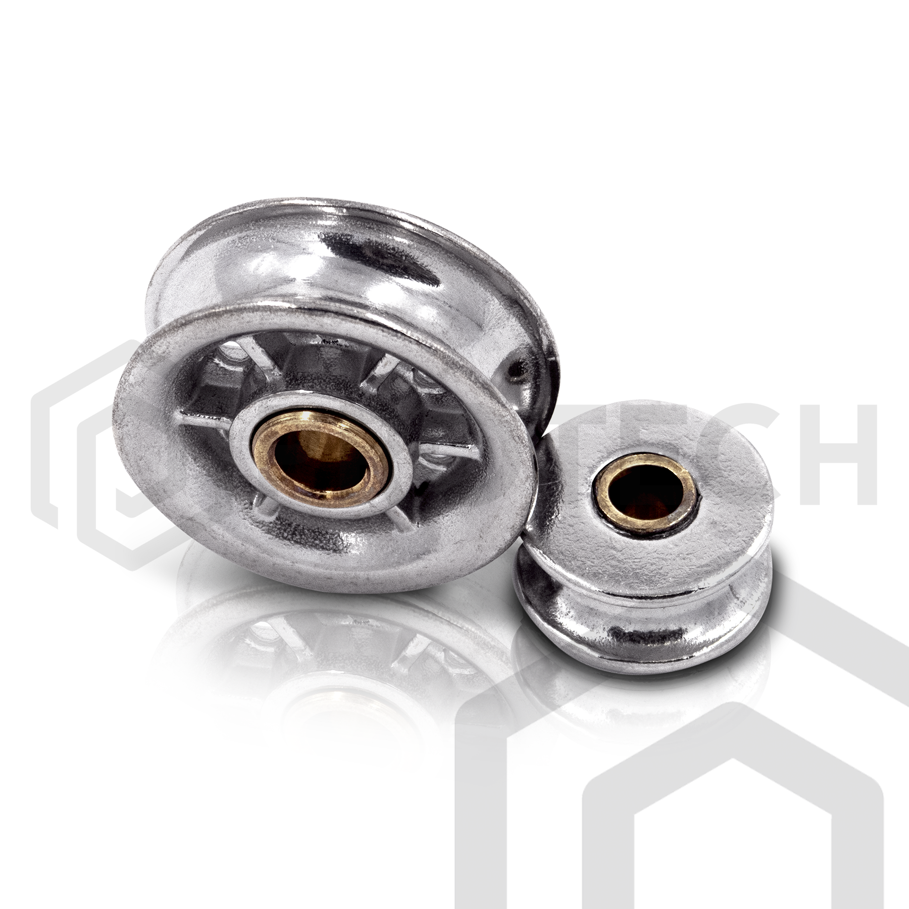 Seilrolle aus Edelstahl A4 (8261)