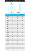 Große Unterlegscheiben DIN 9021 aus Polyamid PA
